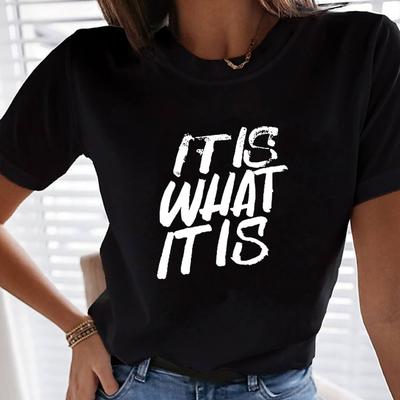 Женская повседневная футболка, оверсайз с круглым вырезом, кофейные пробежки и прогулки по району