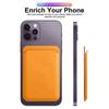Магнитный чехол 2 в 1 для держателя карты Magsafe для iPhone 15 14 13 12 11 Pro XS Max X XR 8 Plus SE, аксессуары для беспроводной зарядки