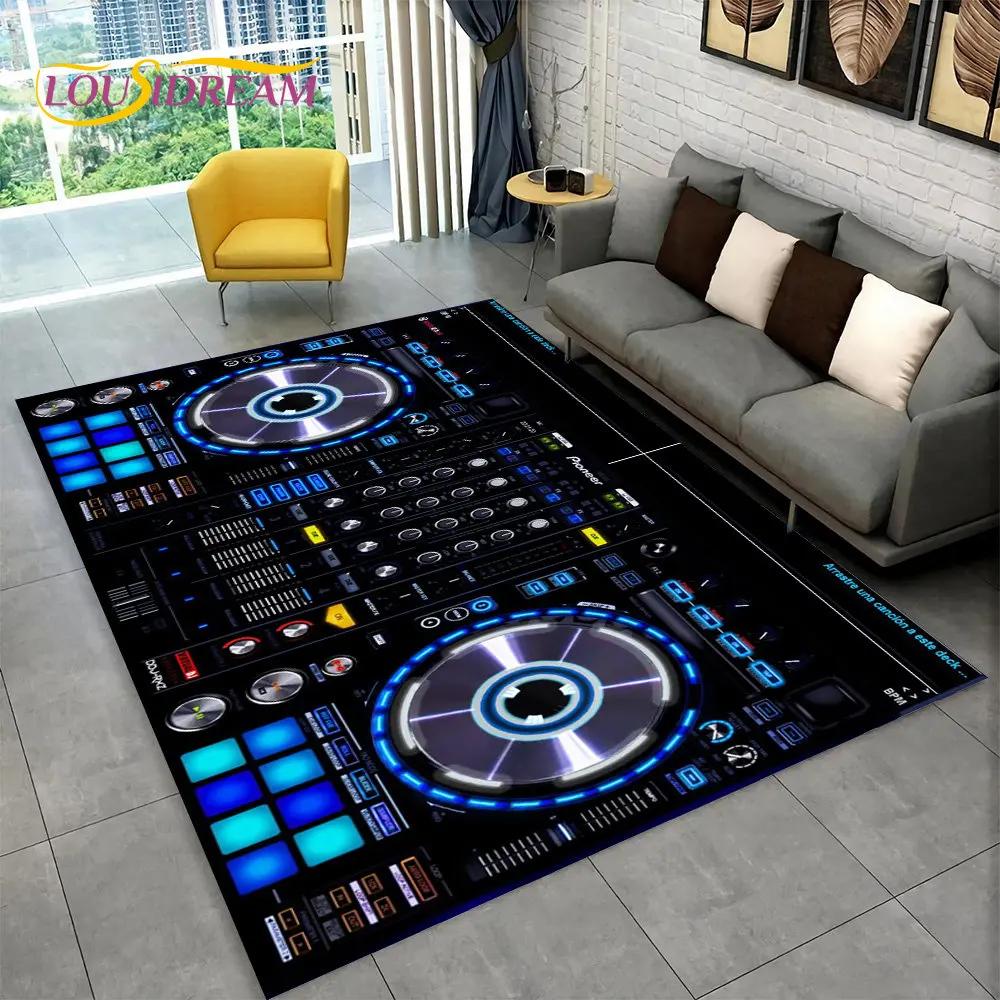 3D DJ музыкальный экран, коврик для клавиатуры, ковер для гостиной, спальни, дивана, коврик для прихожей, спортивный коврик для йоги, нескользящий напольный коврик