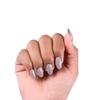 NAILWIND 24 шт. Накладные ногти | Натуральные французские короткие накладные ногти | Акриловые ногти с полным покрытием | Натуральные накладные ногти, нежные и удобные для женщин