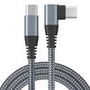 1 шт. 60 Вт USB Type C кабель 3A быстрая зарядка провод USB C кабель для Macbook Samsung Xiaomi iPhone15 локтевой кабель для игры