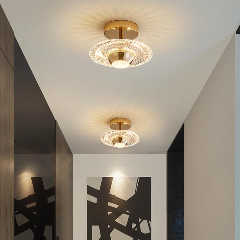 Luster Nordic LED Ceiling Lamp Home Foyer Aisle Corridor Cloakroom Light Спальня Балкон Украшения Потолочный светильник Внутреннее освещение
