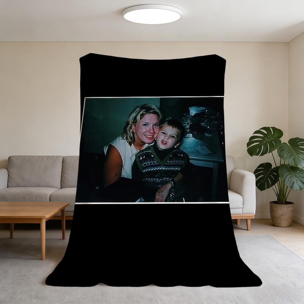 Z-Zach Blanket Super Warm Comfortable Singer Plush Throw Blanket Child Music B-Bryan-ES Home Sofa Bedroom Gift