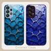 Hexagonal honeycomb core For Samsung S22 S8 S9 10 20 Ultra S21 Pro S22 Plus S23 FE S24 Ultra S25 Edge S25Ultra Glass Phone Case