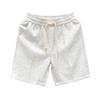 Men Sports Shorts with Elastic Waist Straps Summer Casual Shorts Leisure Work