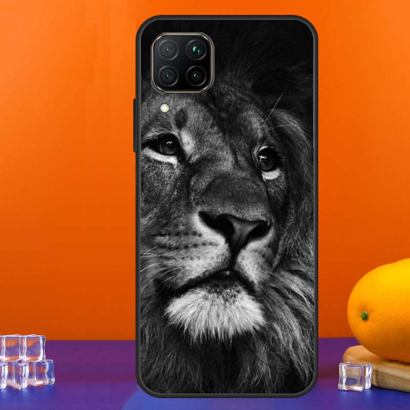 African Lion Big Cat For Huawei Nova 9 10 SE 5T 12i 12s 11i Y91 Y90 Y60 Y70 Y72 Y61 P60 Pro P20 P40 P30 Lite Case