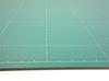 KOKUYO Коврик для резки толщиной 3 мм, зеленый, в линейку, 450 x 600 мм, двухсторонний, Ma-43N