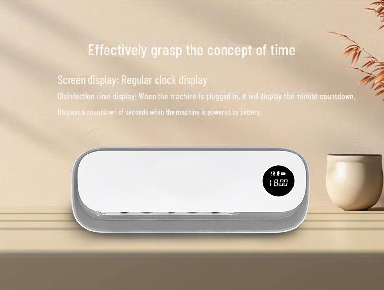 УФ-стерилизатор для зубных щеток в корейском стиле: Интеллектуальный цикл воздушной сушки с защитой от ультрафиолета