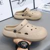 Men Summer Sandals Gardon Clogs Thick Sole EVA Injection Sandals for Couple Beach Slippers for Men Casual Shoes Daily Sandals