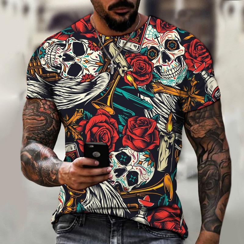 2026 New Canada 3D Printed Men's T-Shirt Summer Breathable Crew Neck Short Sleeve Sports Casual Trend Top