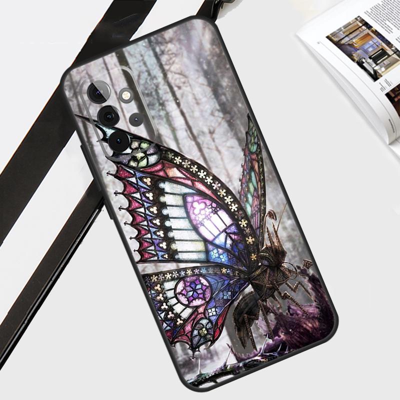 Colorful Butterfly Case For Samsung Galaxy A55 A35 A15 A56 A36 A26 A16 A06 A54 A34 A14 A12 A22 A32 A52 A13 A53