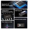 Bluetooth 6.0 Audio Receiver 3.5mm AUX RCA USB 6.5MM Microphone Music Wireless Adapter USB U-Disk HIFI Lossless Music for TV PC