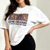 1Pc Unisex Cotton Short Sleeve T-Shirt Fashion Shirt for Men Classic Crew Neck Shirt for Women Letter Print Top Going Out Trendy Summer Clothes