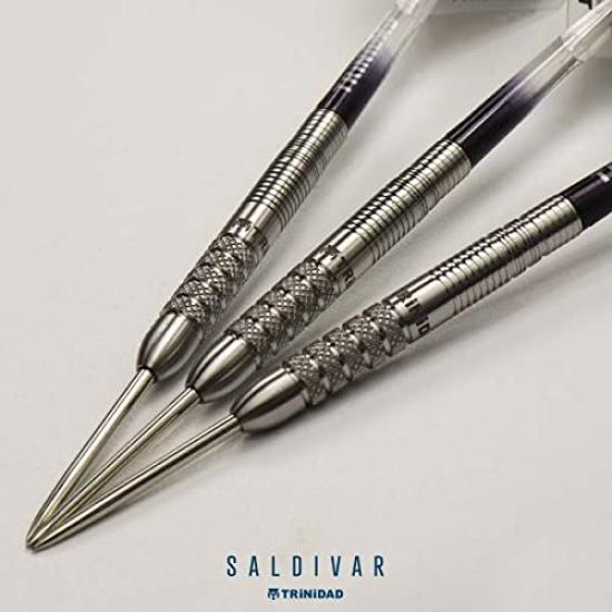 TRiNiDAD PRO Saldivar Steel Eikichi Nakanishi Player Design Модель Trinidad Pro Saldivar Steel Dart Barrel Silver tdd1022