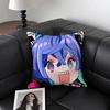 1 шт. Аниме TWIN TURBO Кавайная наволочка Модная квадратная наволочка Спальня Диван Комната Инс Декорация Досуг