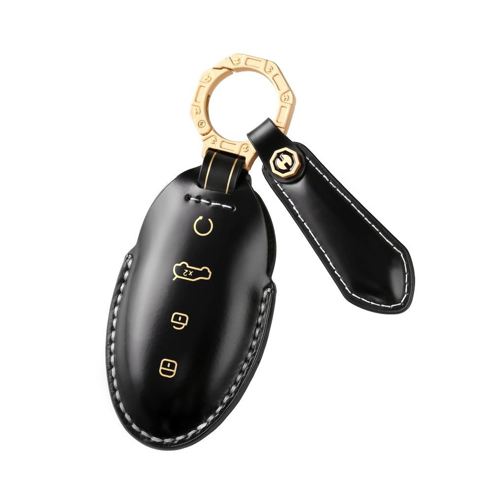 Suitable for BYD looking up to U8 new energy special car key protective cover smart high-end horse hip leather handmade