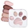 MilleFee Meow Paws Eyeshadow Palette Cat 5 Colors Eye Makeup Eyeshadow Cosmetics Glitter MilleFee Paw Palette (03 Tsundere)