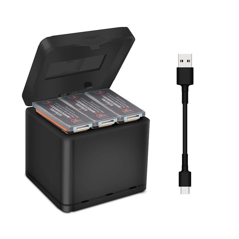 Зарядное устройство для быстрой зарядки QC3.0 зарядное устройство для аккумулятора спортивной камеры DJI OSMO ACTION