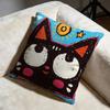 Doodle Cat Collection Cushion Cover Soft Decorative Pillow Case Suitable for Bedroom Sofa Car Travel Use