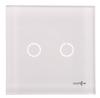 Touchme Duży Panel Szklany, Łącznik Podwójny, Biały Tm702W