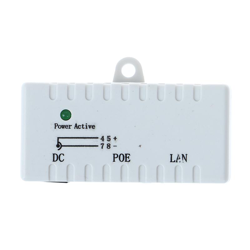 12В - пассивный инжектор Пое 48В для устройства IP-камеры Voip Phone Netwrok Ap