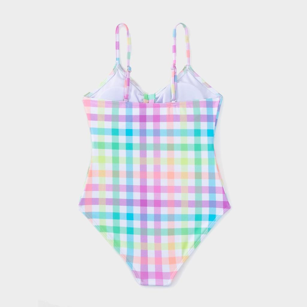 Летний слитный купальник для девочек - Купальники