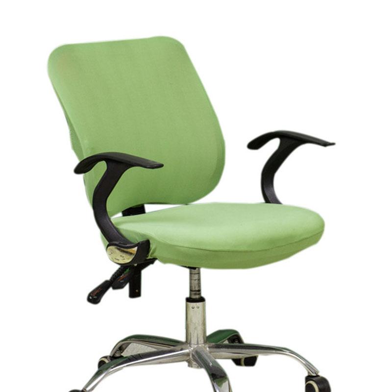 Elastic Universal Stretch Seat Slipcover Protector Removable Office Chair Cover Split