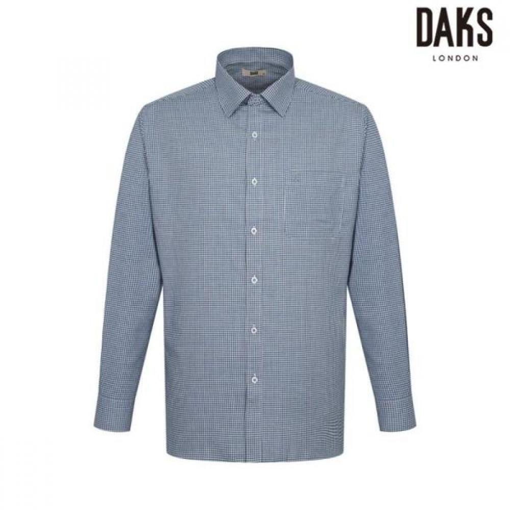 DakS Men S eaSy Care Rayon Blend Small Check Regular Fit Shirt dma3Shdl123b1