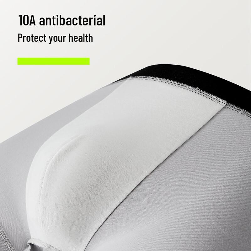 Men's Breathable Antibacterial Pure Cotton Boxer Briefs