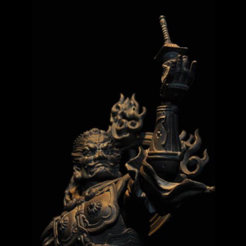 Revoltech Takeya 001EX Тамон-тэн Версия под дерево ABS ПВХ Раскрашенная фигурка Действия Без масштаба и
