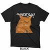 Смешная оранжевая кошка гриль мем Блестящая кошка Sheesh Дрип Флекс Футболка