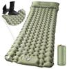 Air Mat Camping Mat [Inflates 30s, 10CM Thickness] Foot Operated, Infinitely Connectable, Includes Pillow, Sleeping In Car, R Value 4.0, Thick,