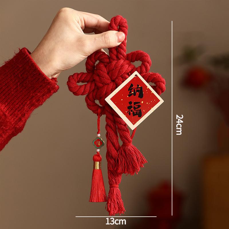 Horse Year Small Pendant Spring Festival Wall Hanging Pendant Home Entrance Door Bell Chinese New Year Decoration Supplies