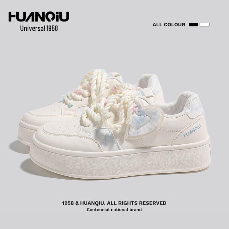Huanqiu Women's Platform Casual Sneakers