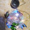 Solar LED Butterfly Tree Hanging Light for Outdoor Garden Decoration
