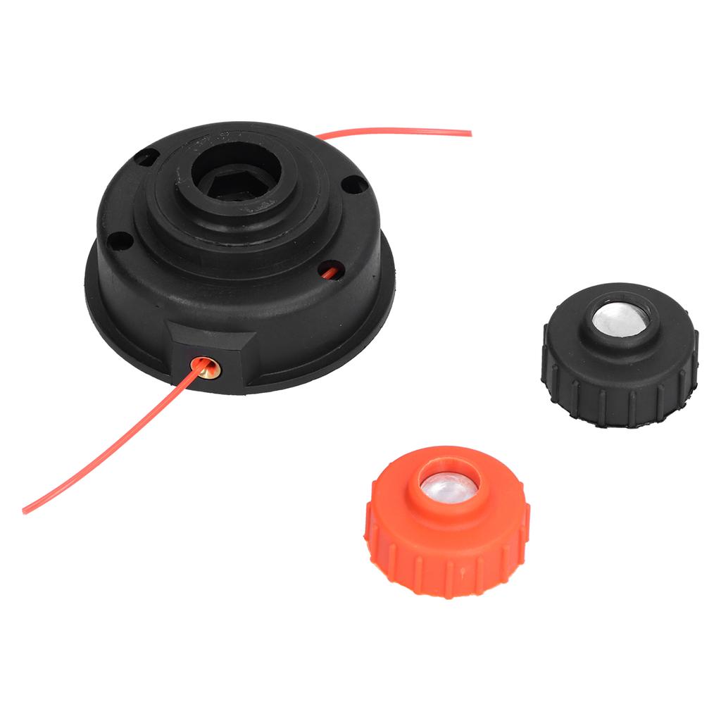 Головка триммера в сборе с фиксатором для газонокосилок Homelite/Ryobi/MTD/McCulloch/Craftsman/Toro/Lawn Boy