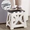 Foldable Portable Folding Stool Plastic Outdoor Camping Stool Leisure Fishing Chair  for Home Use