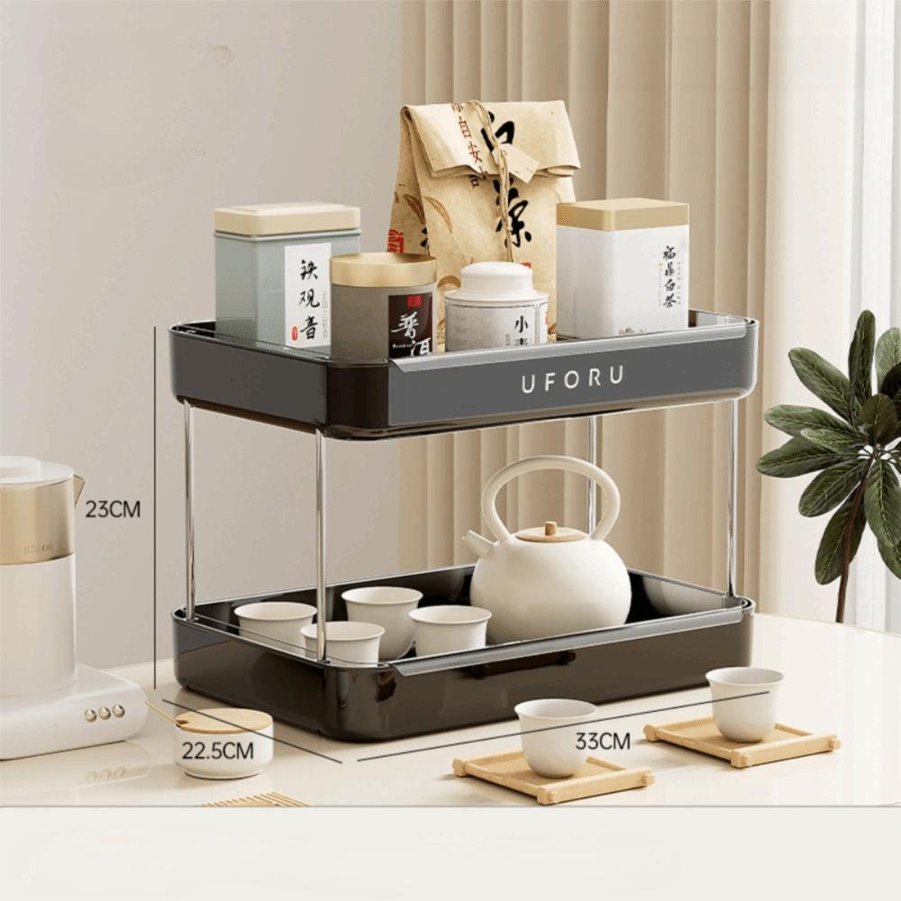 Подставка для хранения чашек большой вместимости Утолщенная настольная подставка для хранения Кухонные аксессуары