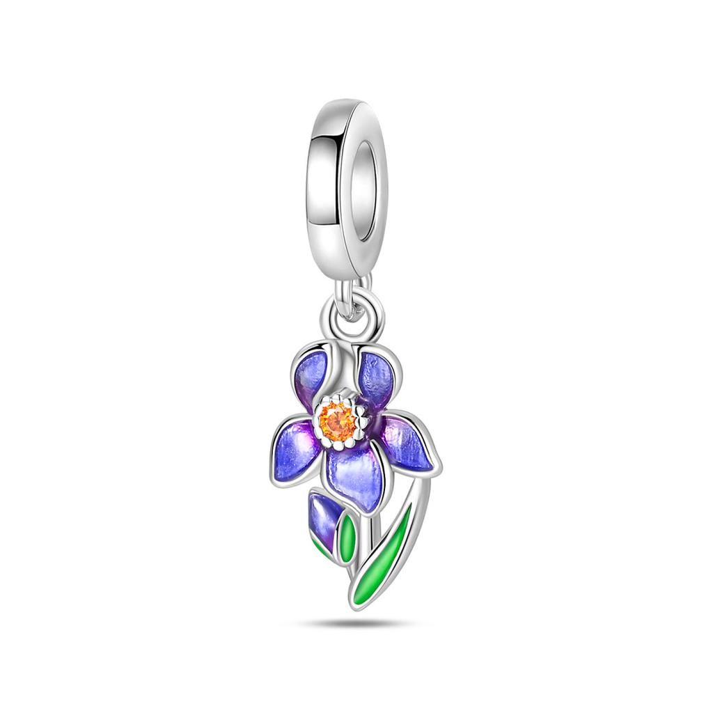 Animal And Flower Dangle Charm Beads New In Fits Bracelet Bangle Necklace Women Luxury Diy Fine Jewelry Party Festival Gift