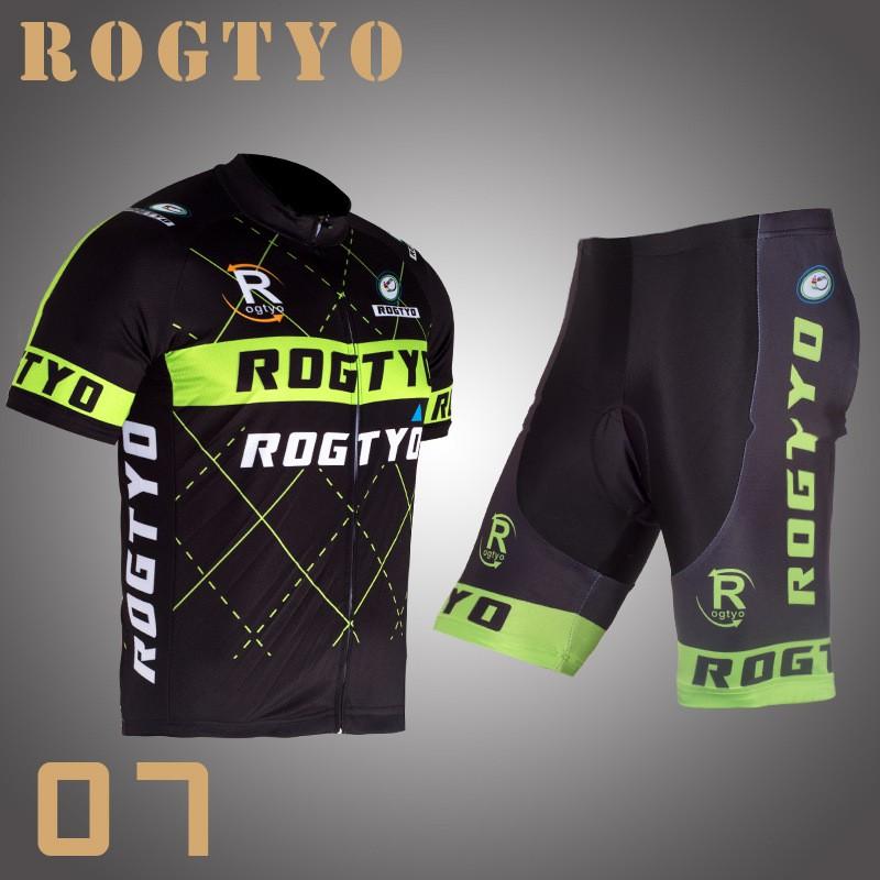 Mens Short Sleeve Cycling Jersey Set Breathable Bike Riding Kit Road
