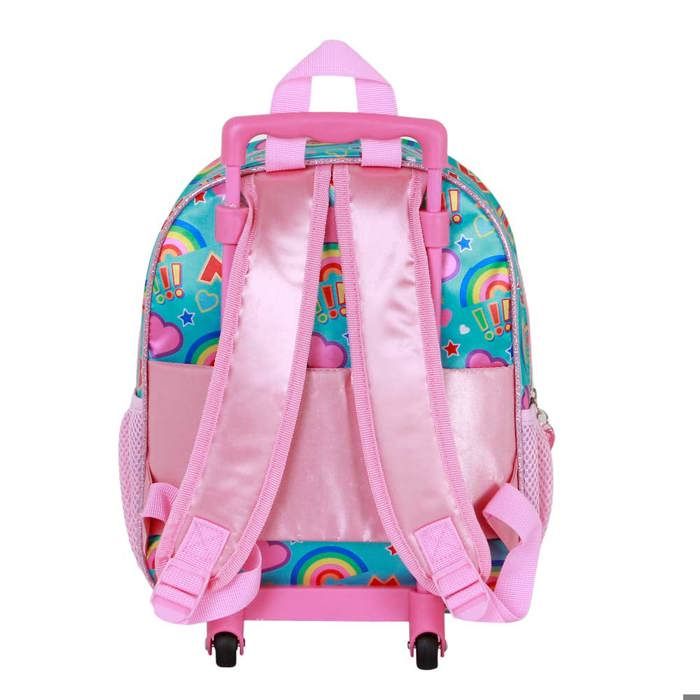 Sac à dos 3D à Roulettes Petit - Disney Minnie Mouse Greet - Turquoise - Taille Unique