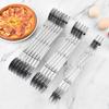Dough Divider Stretchable Reusable Round Safe 2 Heads 3/5/7 Wheels Quickly Slice Pasta Wheel for Kitchen