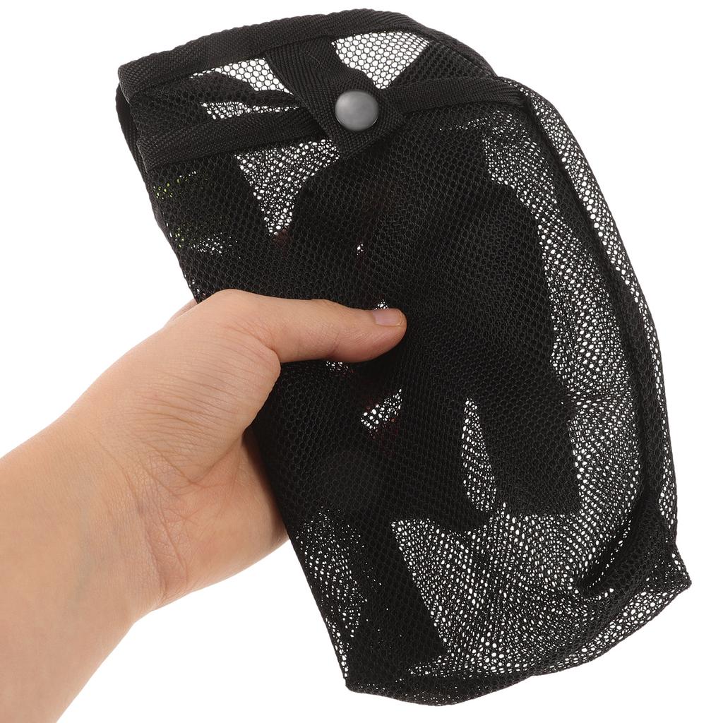 Crossbody Water Bottle Bag Mesh Drink Holder Portable Travel Bottle Protector Sleeve for Hiking Gym Cycling Commuting Outdoor
