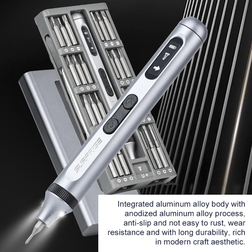 Высокоточная электрическая отвертка, многофункциональная отвертка типа C, зарядка, электрический ремонт