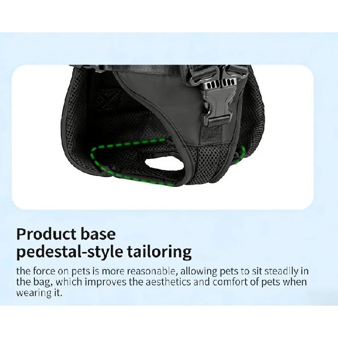 Pet Bag Outdoors Carrying Front-Hugging Large Dog Backpack Convenient Carrying Bag