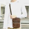 Genuine Leather Shoulder Bag Retro Casual Crossbody Bag Outdoor Portable Storage Bag Small Crossbody Bag