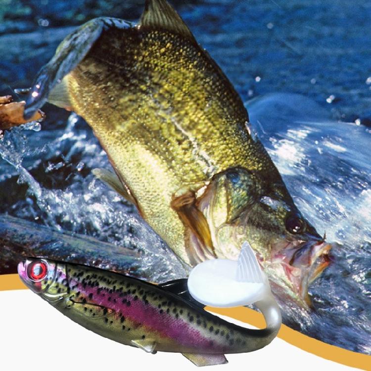 20 см 56 г Пластиковые Swimbait с лопастью и хвостом T Мягкие рыболовные снасти Аксессуары Искусственные приманки Рыболовные приманки