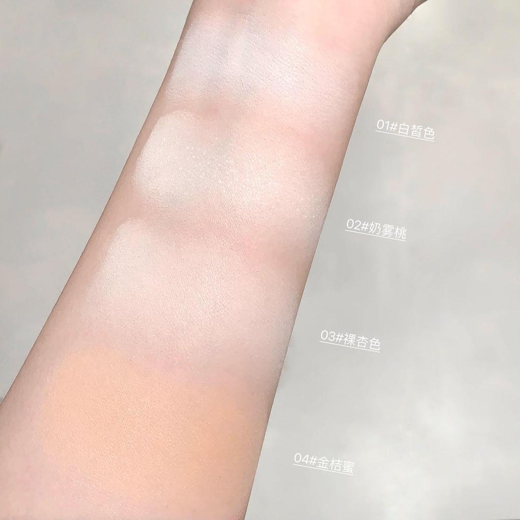 QMN Misty Sweetheart Матовые одноцветные тени-хайлайтер для повседневного макияжа и макияжа для студенческой вечеринки