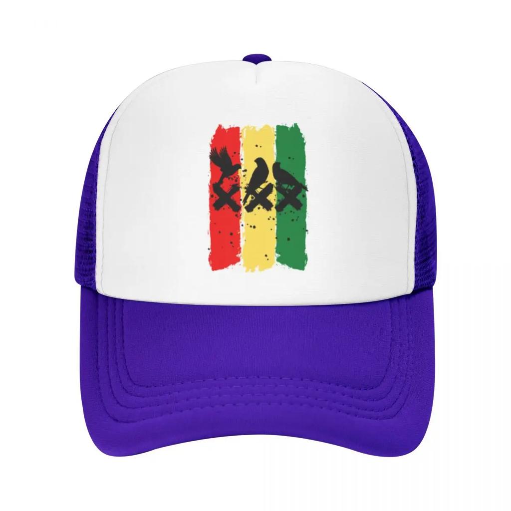 YK Little Birds Travel Mesh Baseball Caps Women Men Bob Marley Female Beach Coquette Hat Peaked Cap