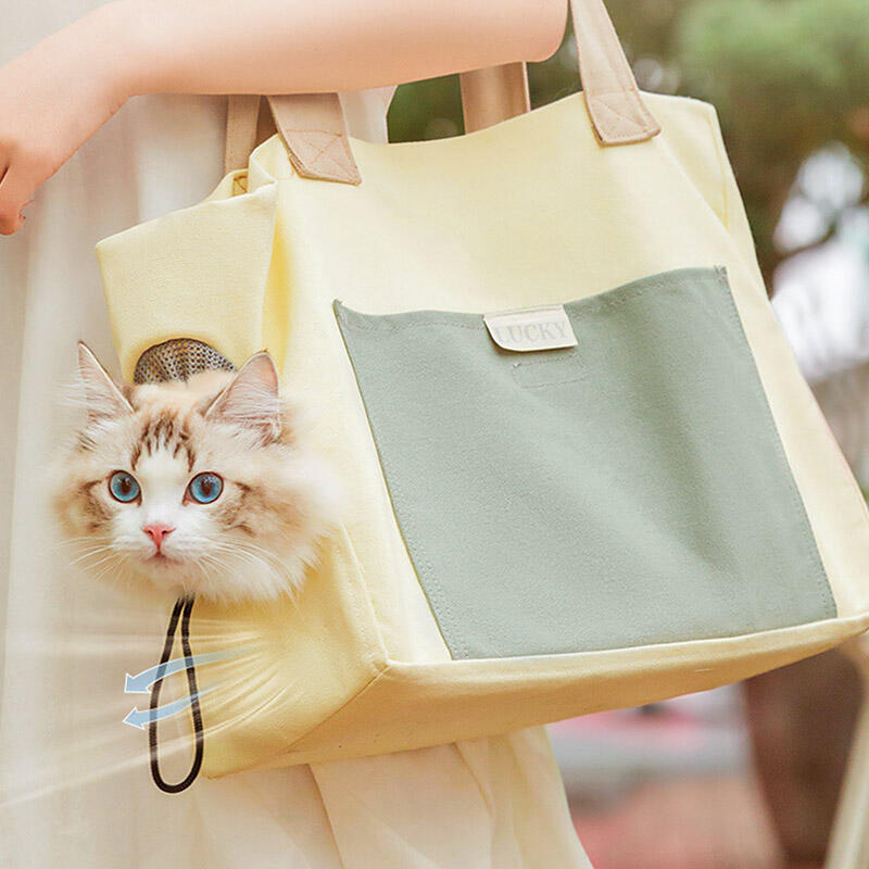 Canvas Cat Carrier Dog Bag DD-12450